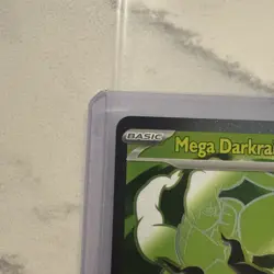 Mega Darkrai EX Ultra Rare 101/084 Pitch Black Card in hand !! Pokemon English - Image 2