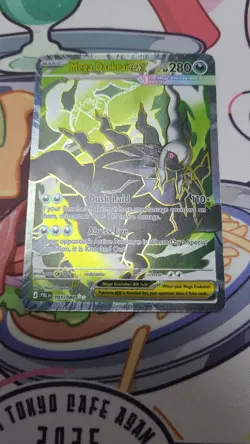Mega Darkrai EX Ultra Rare 101/084 Pitch Black Card IN HAND!!! Pokemon English - Image 1