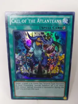 YU-GI-OH! Call of the Atlantean. SDRE-EN023. 1st Edition Super Rare Card. TCG - Image 1