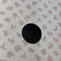 RARE Vintage Pokemon Pokemon card game Onix Bronze Plastic Coin Japanese - Image 5