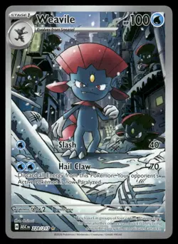 Pokemon Cards Weavile 228/217 Ascended Heroes Illustration Rare NM *3 - Image 1