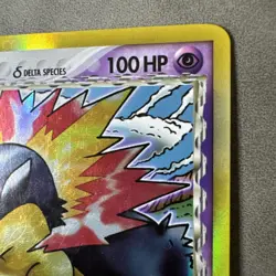Pokemon TCG Typhlosion Card Delta Series EX Dragon Frontiers Holo Rare 12/101 - Image 3