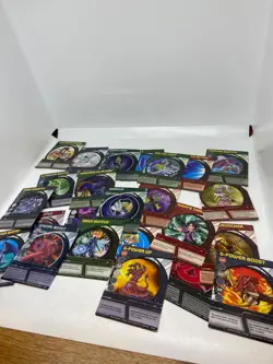 24 x Bakugan Series 1 - Ability Card s- G-Power Boost etc - Image 1