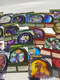24 x Bakugan Series 1 - Ability Card s- G-Power Boost etc - Image 4