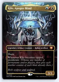 Kilo, Apogee Mind (Borderless) 3 Commander: Edge of Eternities Magic Foil NM - Image 1