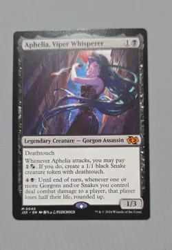 Aphelia, Viper Whisperer (Anime) Foundations Jumpstart Regular - Image 1