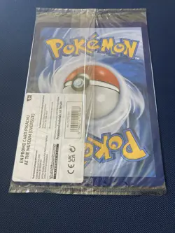 Pokemon TCG Pikachu At The Museum Oversized Jumbo Promo Card Sealed New MEP - Image 2