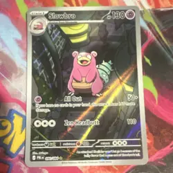 Pitch Black Slowbro 090/084 Holo Full Art Illustration Rare Eng 130 HP 2026 - Image 1