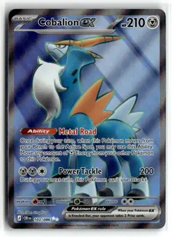 Cobalion ex Ultra Rare Holofoil NM [ME04: Chaos Rising - 103/086] - Image 2