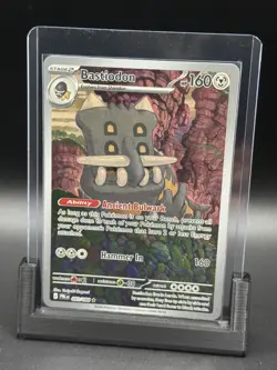 Pokemon Pitch Black Bastiodon IR 093/084 Illustration Rare PBL English NM - Image 1