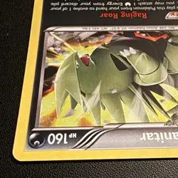 Pokemon TCG Tyranitar Holo Promo Card 56/124 Cosmos HOLO BLEED ERROR NM+ Rare - Image 5