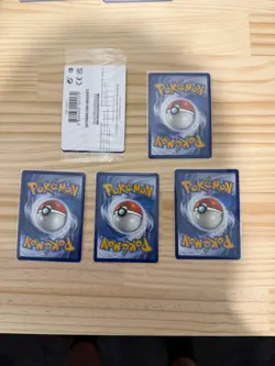 Pokemon TCG 5 Card Bundle Charizard Pikachu Lugia V Dragonite Promo Meowth Holo - Image 2