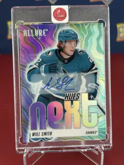 2025-25 Upper Deck Allure Will Smith Hues Next Auto Sharks #HN-8 - Image 1