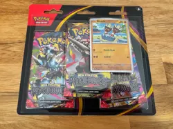 Pokemon TCG - Pitch Black Triple Blister Pack - Binacle Promo (Brand New/Sealed) - Image 1
