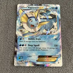 Pokemon Vaporeon EX 24/83 Generations 2016 Holo Card Ultra Rare NM - Image 1