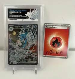 Pokemon TCG Kingdra EX SVP 131 Black Star Promo Ace 9 MINT - Image 1