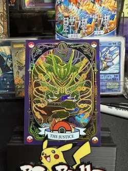 The Justice Rayquaza Mengka Serialized Tarot Card 013/588🔥 - Image 1