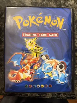 GENUINE VINTAGE WIZARDS OF THE COAST 1999 ULTRA PRO 4 POCKET CARD ALBUM - Image 1