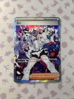 Temporal Forces Full Art Eri Trainer Card Ungraded 210/162 (Mint Condition!) - Image 1