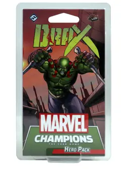 Marvel Champions The Card Game Drax Hero Pack LCG Sealed Deck New - Image 1