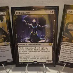 Commander Collection: Black- Ophiomancer 003 Regular 1x MH3 foil 1x TDC x1 - Image 2
