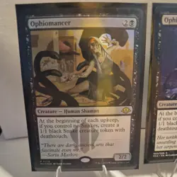 Commander Collection: Black- Ophiomancer 003 Regular 1x MH3 foil 1x TDC x1 - Image 3