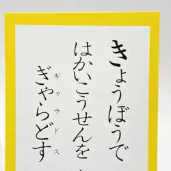 Gyarados Pokemon Karuta Playing Card TCG Nintendo Japanese Anime Vintage Cool - Image 4