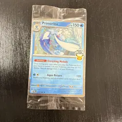 Pokemon TCG Primarina Sealed ‘What’s Your Favorite’ Promo - IN HAND Barnes&Noble - Image 1