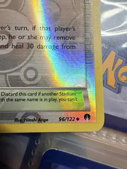 All-Night Party 96/122 XY Reverse Holo English Trainer Stadium - Image 5