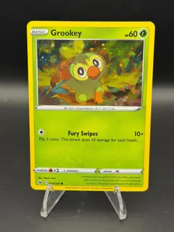 Grookey 010/202 Common Sword & Shield Pokemon Near Mint - Image 1