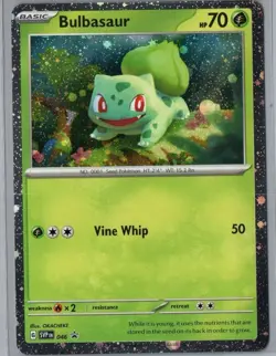 Bulbasaur (Cosmos Holo) 046 Promo Scarlet & Violet Promo Pokemon Near Mint - Image 1