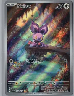 Noibat 169/159 Illustration Rare Journey Together Pokemon Holo Near Mint - Image 1