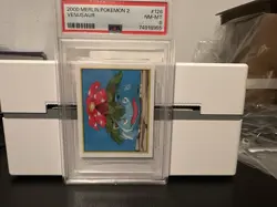 Venusaur 2000 Merlin Pokemon 2 PSA 8 #126 - Image 2