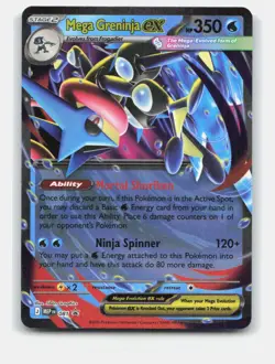 Mega Greninja ex 081 Holo Promo ME: Mega Evolution Promo Pokemon Near Mint - Image 1