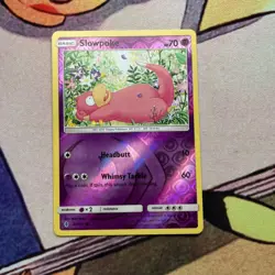 Slowpoke 48/145 Common Guardians Rising Pokemon Reverse Holo Lightly Played - Image 1