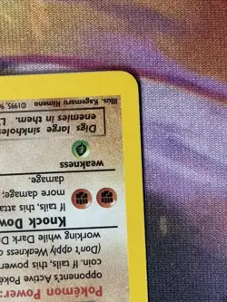 The Pokemon Company Dark Dugtrio 6/82 Team Rocket Holo Rare 50 HP ENG - Image 4