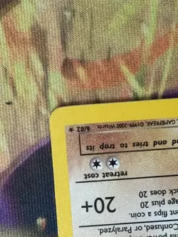 The Pokemon Company Dark Dugtrio 6/82 Team Rocket Holo Rare 50 HP ENG - Image 5