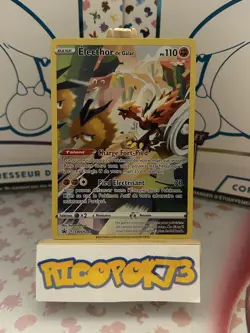 Carte Pokemon Electhor de Galar Full Art- Promo SWSH283 - Zenith Supreme FR - Image 1