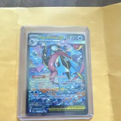 Mega Greninja EX 116/086 Chaos Rising English Full Art Holo Ultra Rare 350 HP - Image 3