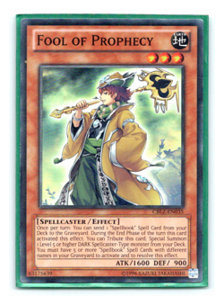 Fool of Prophecy - CBLZ-EN035 - Super Rare - Yugioh - Image 1