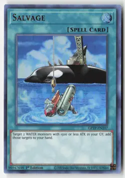 Yugioh - Salvage GFTP-EN107 1st Edition - Ultra Rare - Image 1