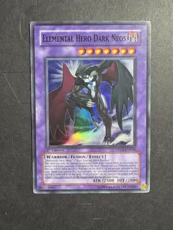 Elemental Hero Dark Neos 1st Ed Super Rare DP03-EN014 Yu-Gi-Oh! HP - Image 1