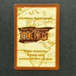 R599 Straw Hat Crew Luffy S120 HOLO Japanese One Piece Hyper Battle Card J27 - Image 2