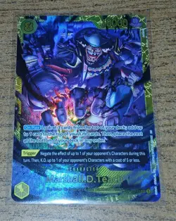 Marshall.D.Teach One Piece TCG SEC Foil Special OP16-119 ENG - Image 1