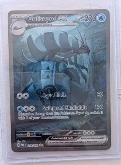 Golisopod ex 246/182 Rare Paradox Rift Illustration Rare Pokemon - Image 1