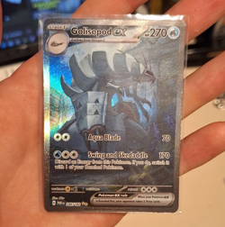 Pokemon TCG Golisopod ex Sir Holo 246/182 Paradox Rift English HP270 - Image 1