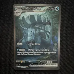 Pokemon TCG Golisopod ex 246/182 SV04 Paradox Rift SIR Full Art Holo EN - Image 1