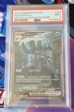 PSA 9 Pokemon TCG Golisopod EX Paradox Rift 246/182 Special Illustration Rare - Image 1