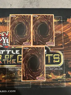 Yu-Gi-Oh! Speed Duel Limit Impulse Trap Card Set of X3 NM First Edition - Image 2