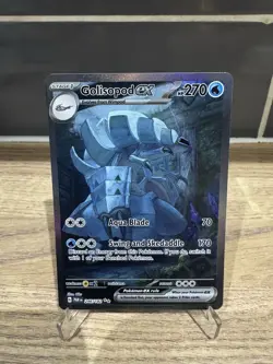 Pokemon TCG Golisopod EX Paradox Rift 246/182 Special Illustration Rare MINT - Image 2